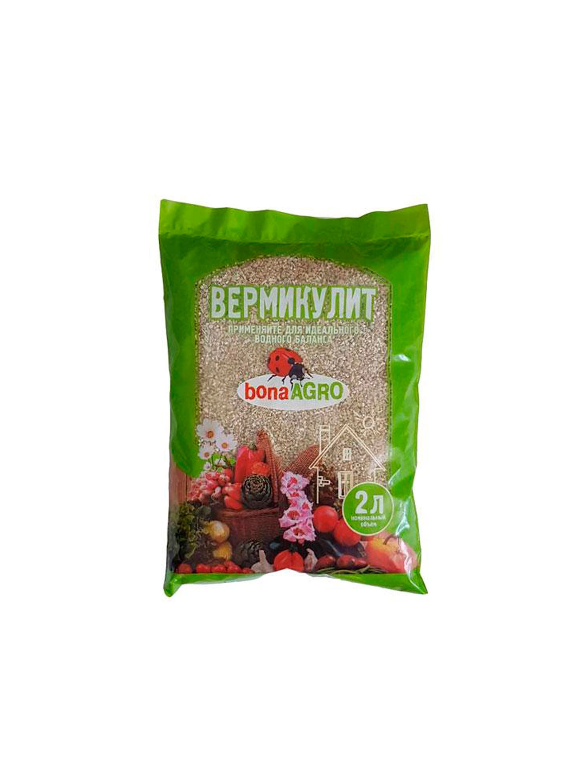 Вермикулит природный сорбент bonaAGRO