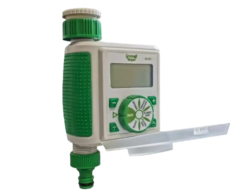 Таймер полива Green Helper электронный с соленоидным клапаном (GA-327)