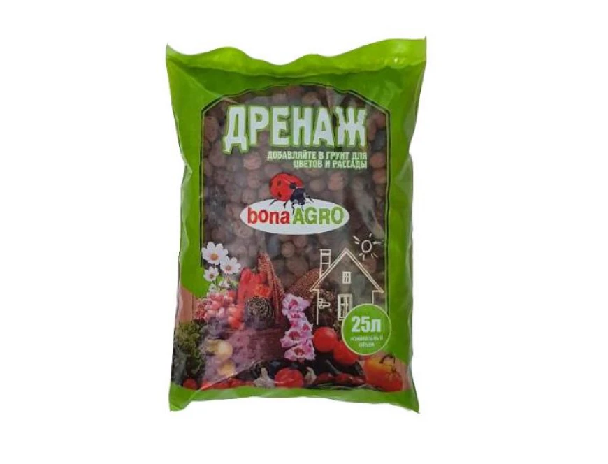 Дренаж керамзитовый 25 литров